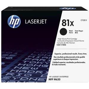 Toner HP CF281X MFP M630 black 81X