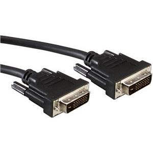 Roline VALUE DVI kabel, DVI-D (24+1) M/M, dual link, 3.0m, 11.99.5535