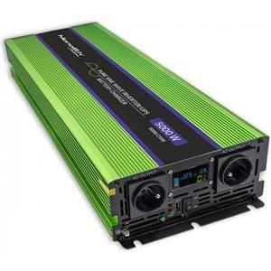 Qoltec Monolith power adapter/inverter Auto 5000 W Green