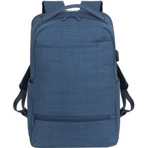 RivaCase blue large backpack for laptop 17.3 