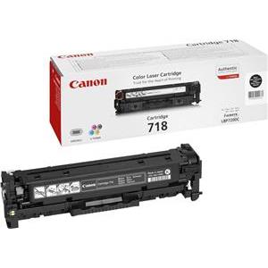 Toner Canon CRG-718Bk, Black