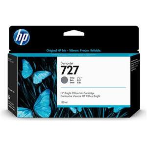 HP 727 130-ml Gray Designjet Ink Cartridge