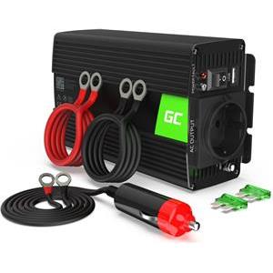 Green Cell KFZ Power Inverter 24V > 230V 1000W Black