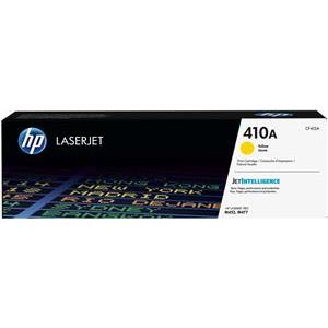 HP 410A Yellow Original LaserJet Toner Cartridge, CF412A