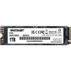 Patriot P320 512GB M.2 NVMe SSD PCIe Gen 3 x4