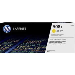 HP 508X High Yield Yellow Original LaserJet Toner, CF362X