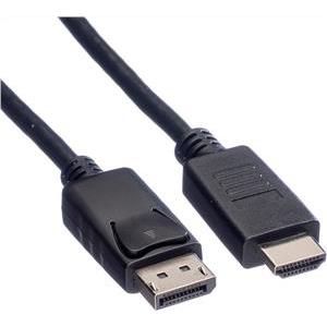 Roline VALUE DisplayPort kabel v1.1, DP(M) - HDTV(M), 4.5m