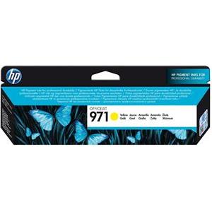 HP 971 Yellow Original Ink Cartridge, CN624A