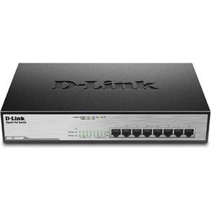 D-Link DGS-1008MP 8-Port 10/100/1000Mbps Desktop Switch Gigabit PoE+