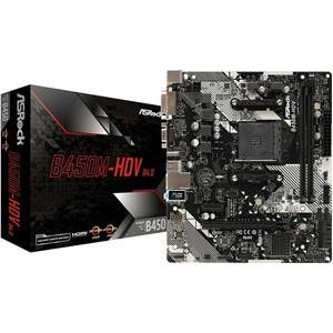 Matična ploča Asrock B450M-HDV R4.0, AMD AM4