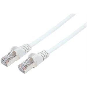 S/FTP 26 AWG, Cat7 Raw Cable, Cat6a Modular Plugs, 20 m (65 ft.), White