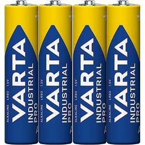 Varta Batterie INDUSTRIAL PRO Micro AAA LR03 (4x in Folie)