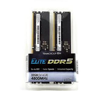 Teamgroup Elite 32GB (2x16GB) DDR5-4800 DIMM CL40, 1.1V