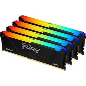 Kingston Fury Beast DDR4 32GB 2666MHz DIMM CL16 4x8GB RGB