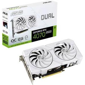 ASUS DUAL-RTX4070S-O12G-EVO-WHITE 12GB GDDR6X HDMI DP