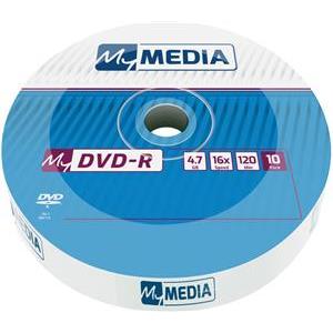 DVD-R MyMedia 4.7GB 16× Matt Silver, Wrap pakiranje 10 kom.