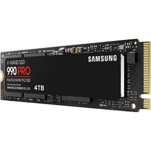 SSD 4TB M.2 80mm PCI-e 4.0 x4 NVMe, V-NAND, Samsung 990 PRO MZ-V9P4T0BW