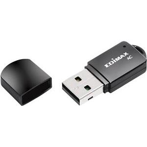 Edimax USB WLAN nano adapter, 7811Utc, 2,4GHz i 5 GHz