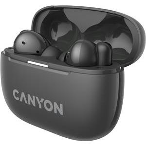 CANYON headset OnGo TWS-10 ANC+ENC Grey