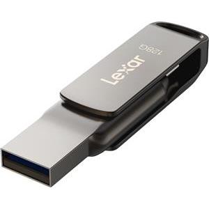 Lexar 128GB Dual Type-C and Type-A USB 3.1 flash drive, up to 130MB/s read, EAN: 843367129072