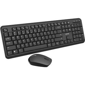 CANYON SET-W20 EN/AD Keyboard+Mouse Velvet Wireless Black