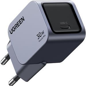 Kućni punjač UGREEN NexodePro, 30W, USB-C GaN Fast Charger, sivi