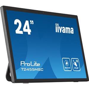 60,5cm/24'' (1920x1080) Iiyama ProLite T2455MSC-B1 16:9 5ms IPS HDMI DisplayPort USB 3.0 VESA Speaker