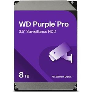 HDD AV WD Purple Pro (3.5'', 8TB, 256MB, 7200 RPM, SATA 6 Gb/s) WD8002PURP