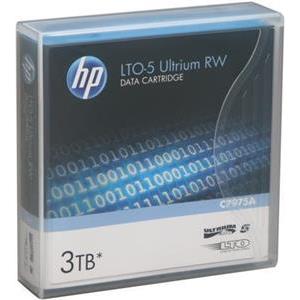 HP LTO-5 Ultrium 3 TB RW Data Cartridge, C7975A