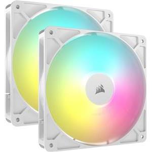 Case Acc Corsair Fan RS140 ARGB PWM 2x14cm white