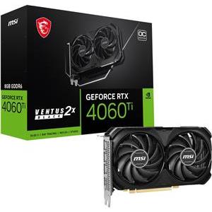 RTX 4060 Ti 8GB MSI Ventus 2X Black E1 OC GDDR6