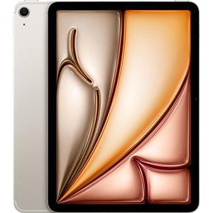 Apple 11-inch iPad Air (M2) Cellular 1TB - Starlight, muxu3hc/a