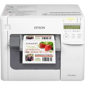 Epson TM-C3500 (012CD) Farb-Etikettendrucker USB LAN 360dpi 104mm