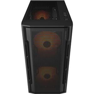 COUGAR | Uniface Mini RGB Black| PC Case | Mini Tower / Mesh Front Panel / 2 x 140mm RGB Fans + 1 x 120mm RGB Fan / TG Left Panel