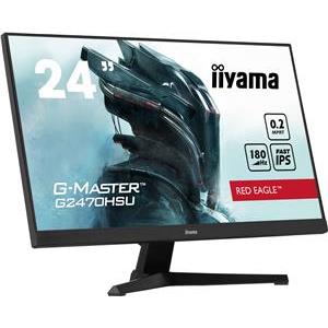 IIYAMA Monitor LED G2470HSU-B6 Fast IPS 1920 x 1080 @180Hz 0.2ms 300 cd/m2 1000:1 HDCP HDMI DP 4xUSB Hub 3.2 tilt