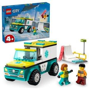 LEGO City Rettungswagen und Snowboarder 60403