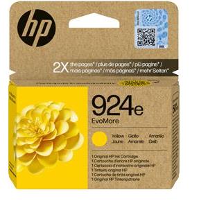 HP 924e EvoMore Yellow Org Ink Cartridge