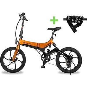 MS ENERGY eBike i20 Orange Black + SL-10