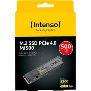 M.2 500GB Intenso MI500 NVMe PCIe 4.0 x 4