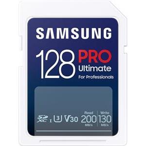 SD Card 128GB Samsung SDXC PRO Ultimate CL10 retail