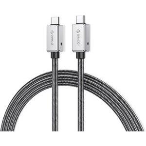 Cable USB-C to USB-C, USB4, 40Gbps, 240W PD, 8K 60Hz, 1.5m, Alu, ORICO