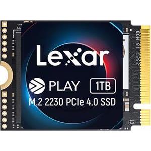 SSD 1TB M.2 30mm 2230 PCI-e 4.0 x4 NVMe, 3D TLC, Lexar PLAY (LNMPLAY001T-RNNNG)