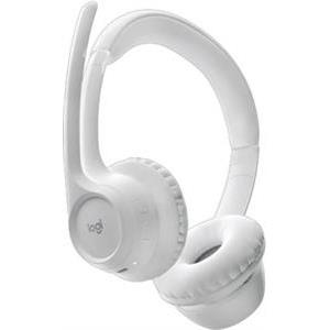 Headset Logitech Zone 300, Bluetooth, White