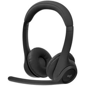 Headset Logitech Zone 300, Bluetooth, Black