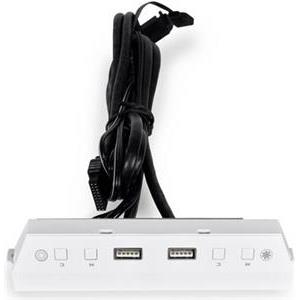 I/O kit for Lian Li Lancool 216, 2x USB-A 3.0, White