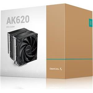 Air Cooler DeepCool AK620, 2x 120mm, 260W TDP, Black