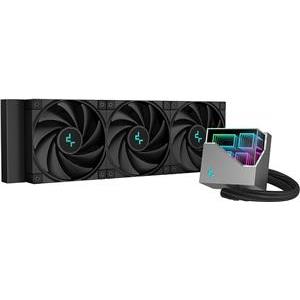 AIO Liquid Cooler DeepCool LT720, 360mm, RGB, Black