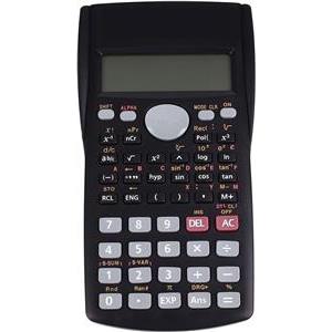 Scientific Calculator, 12- and 10-Digit Display, 2 Lines