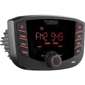 Marine radio DS18, MRX2,4x40W RMS, LCD 3