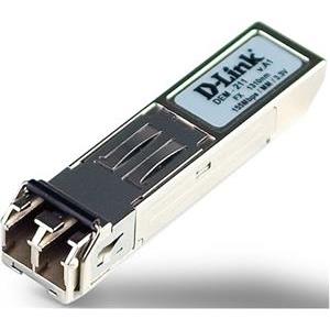 NET SWC DLK DEM-211, D-LINK, Transceiver, 155Mbps Multi-Mode LC SFP Transceiver (2km), Waveleng